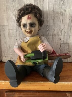 Leatherface Animatronic Doll
